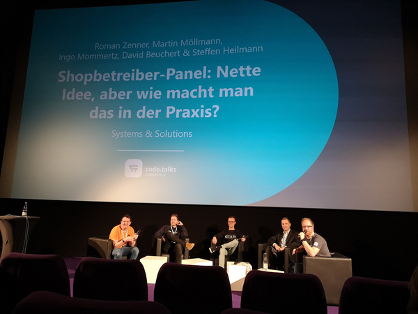 Panel: Wie handhaben Aroundhome, Douglas, Flaconi und Thomann ihre Technik in der Praxis?