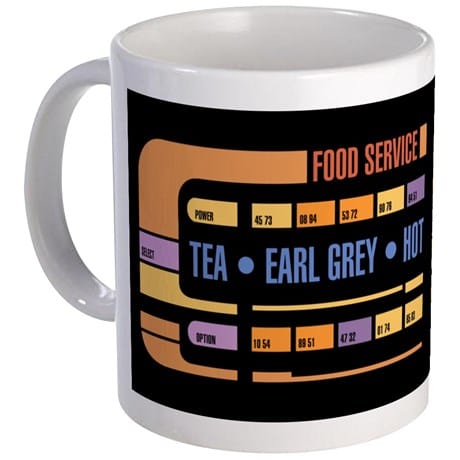 "Tea. Earl Grey. Hot." - Amazon und die Sternenflotte